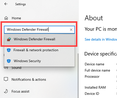 Windows defender