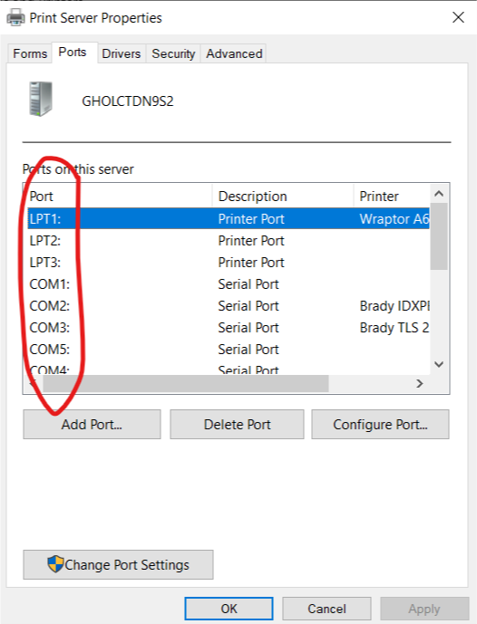 USB printer port missing after disconnecting printer while Windows 10 (version 1903 or later) is