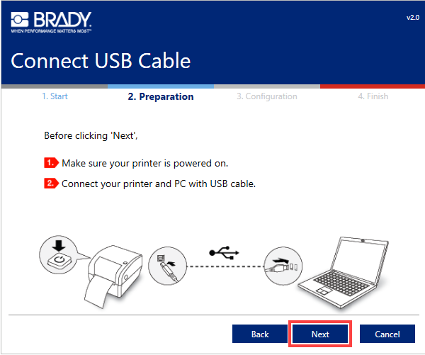 3 Install Brady Network printer - Connect USB cable.png