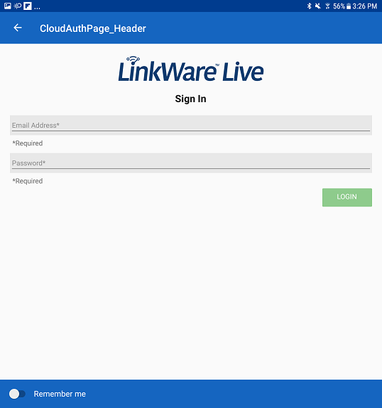 LinkLive login