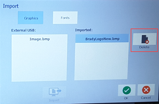 Delete Graphics