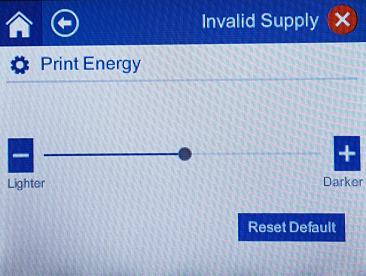 Print energy