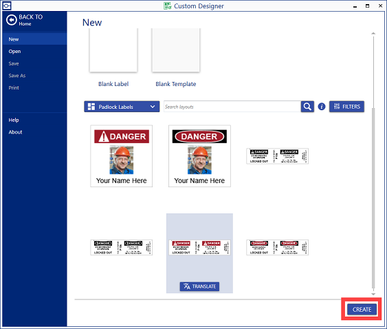 Create Padlock