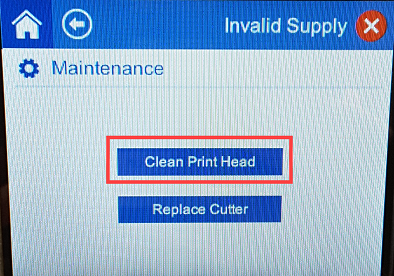 Clean Print Head