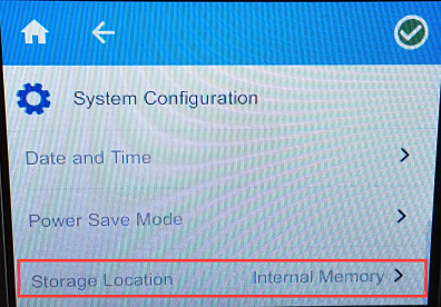 System configuration_Storage location