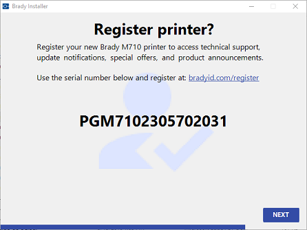 Register printer