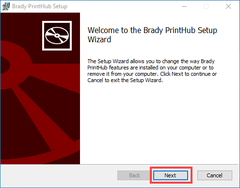 Brady PrintHub Setup.png