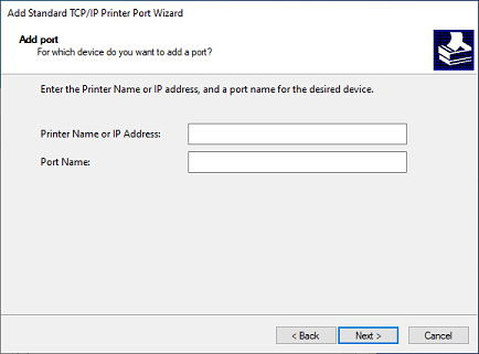 Port Wizard_Add Port