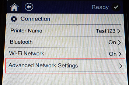 Connection_Advanced Network Settings