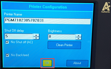 Printer Config_OK