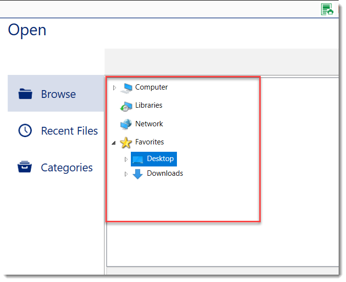 Navigate to the folder containing the LabelMark files