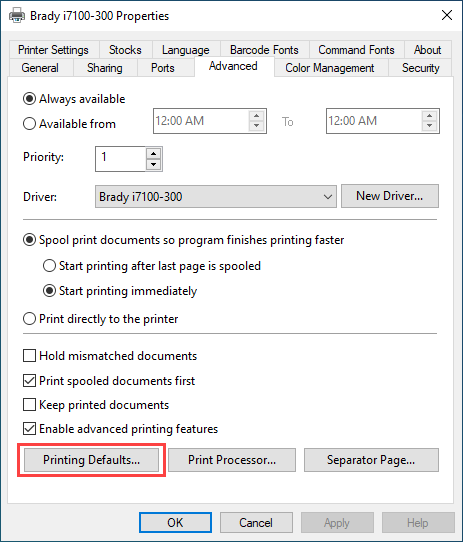 Advanced - Printing Defaults.png