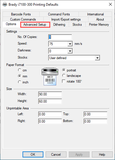 Printing Defaults - Advanced Setup.png