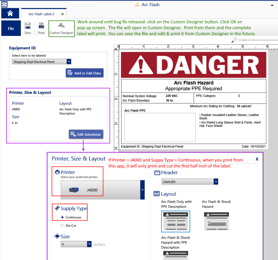 ArcFlash-J4000-Continuous-Bug.png