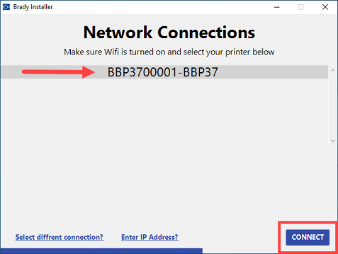 Network connections