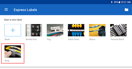 Express Labels Mobile App - Main Menu - Wrap.png