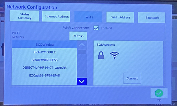 Wi-fi tab