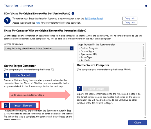 Import license