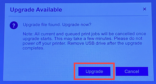 Upgrade available_upgrade