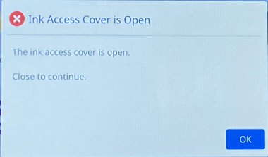 Ink Access Cover