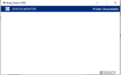 Printer unavailable