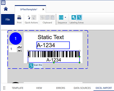 Excel import