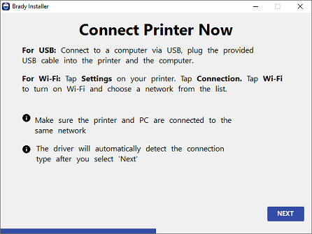 Connect Printer Now