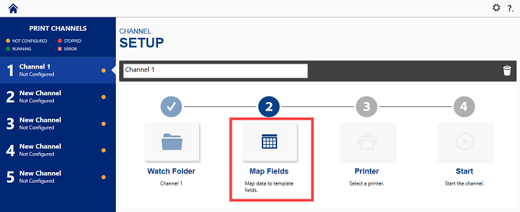 Map Fields