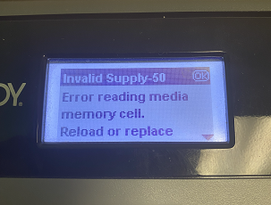 Error 50