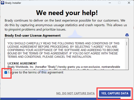 Yes capture data